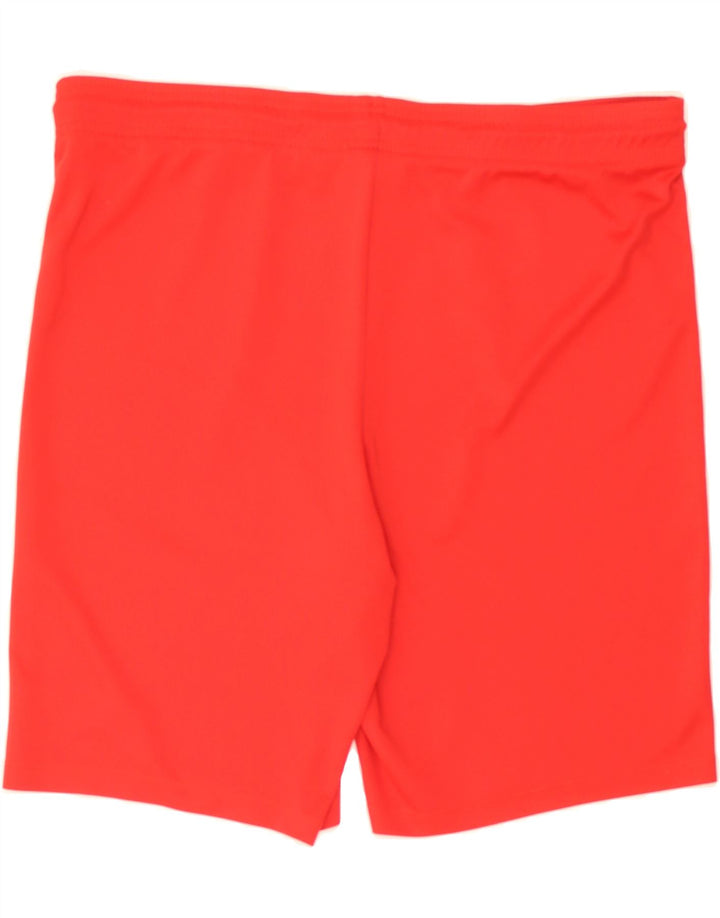 NIKE Womens Sport Shorts UK 14 Medium Red Polyester Vintage Nike and Second-Hand Nike from Messina Hembry 