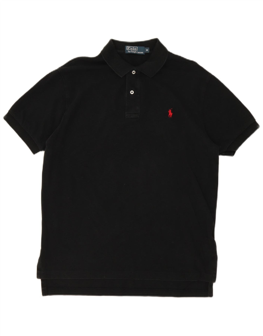 Polo Ralph Lauren Mens Shirt Medium Black Cotton