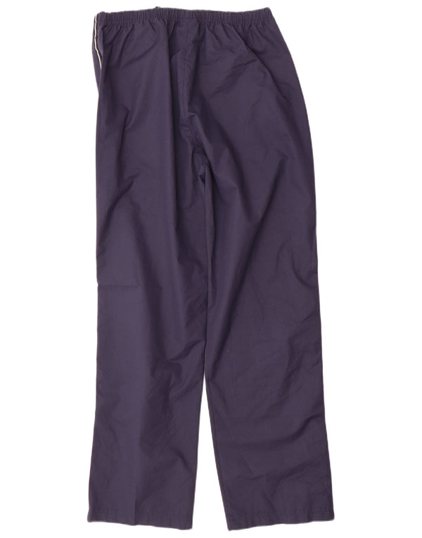 Reebok Womens træningsdragt Bukser UK 14 Large Navy Blue Polyester