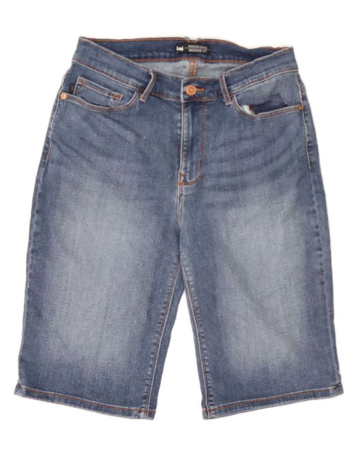 LEE Womens Modern Series Mid Rise Denim Shorts W28 Medium  Blue Vintage Lee and Second-Hand Lee from Messina Hembry 