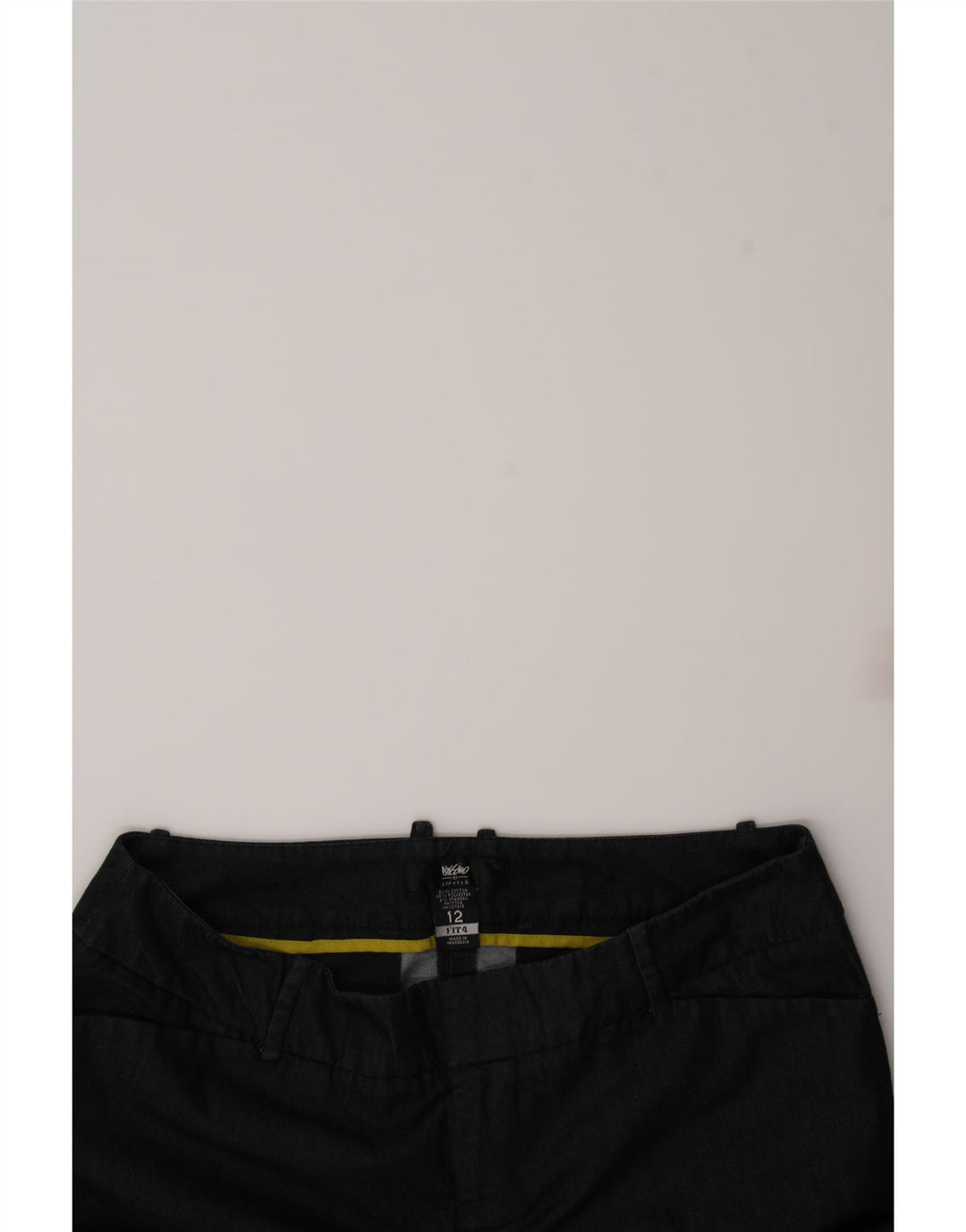 MOSSIMO Womens Straight Capri Trousers US 12 Large W32 L22 Black Vintage Mossimo and Second-Hand Mossimo from Messina Hembry 