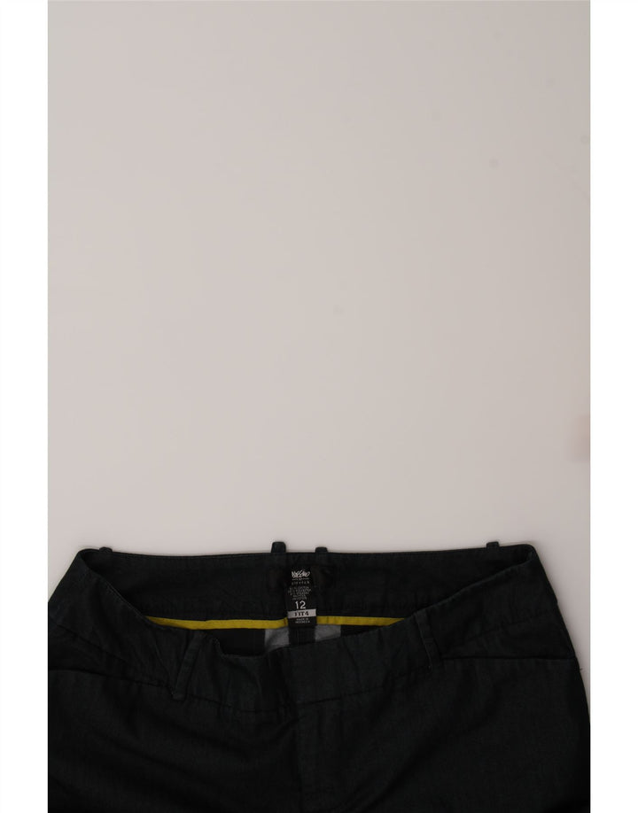 MOSSIMO Womens Straight Capri Trousers US 12 Large W32 L22 Black Vintage Mossimo and Second-Hand Mossimo from Messina Hembry 