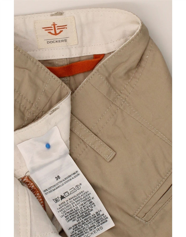 DOCKERS Mens Chino Shorts W36 Large  Beige Cotton Vintage Dockers and Second-Hand Dockers from Messina Hembry 