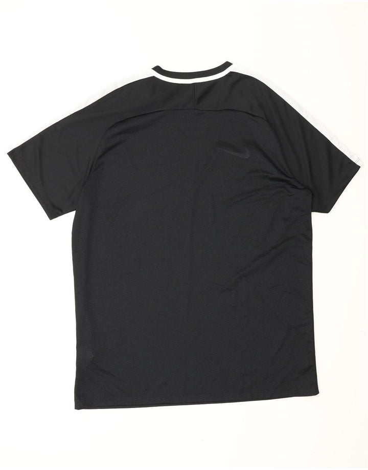 Nike herre Dri Fit T-shirt top XL sort polyester