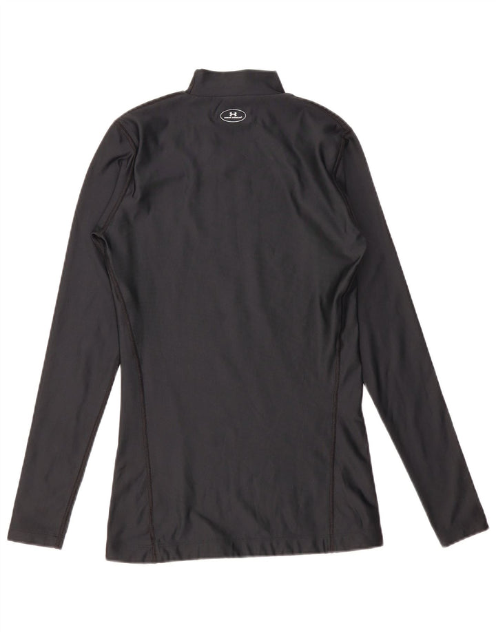 Under Armour Mens Cold Gear Top Long Sleeve Medium Black Polyester