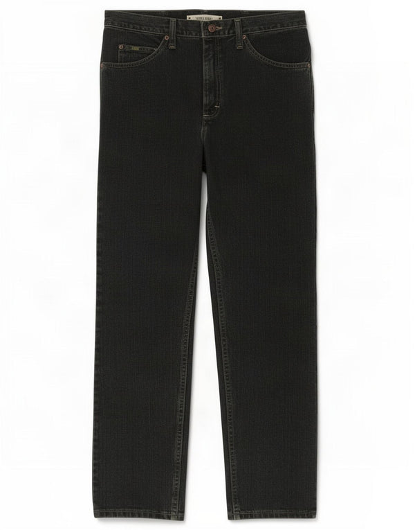 Lee Mens Regular Fit Straight Jeans W34 L32 Navy Blue Cotton
