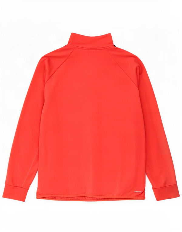 Adidas Femmes Climalite Survêtement Top Veste UK 20/22 XL Rose Polyester
