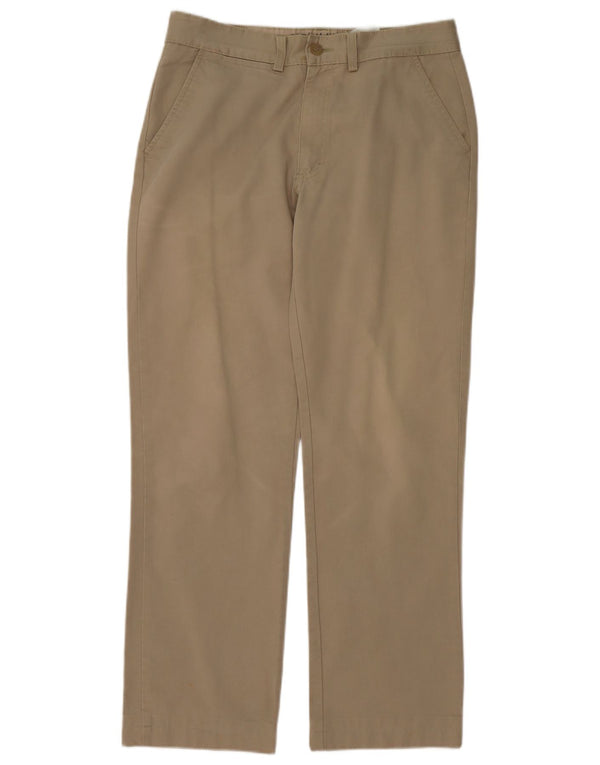 CLASSIC Herren Chinohose IT 48 Medium W32 L31 Khaki Baumwolle