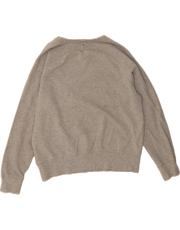 DIESEL Womens Graphic Sweatshirt Jumper UK 14 Medium Grey Cotton Vintage Diesel and Second-Hand Diesel from Messina Hembry 