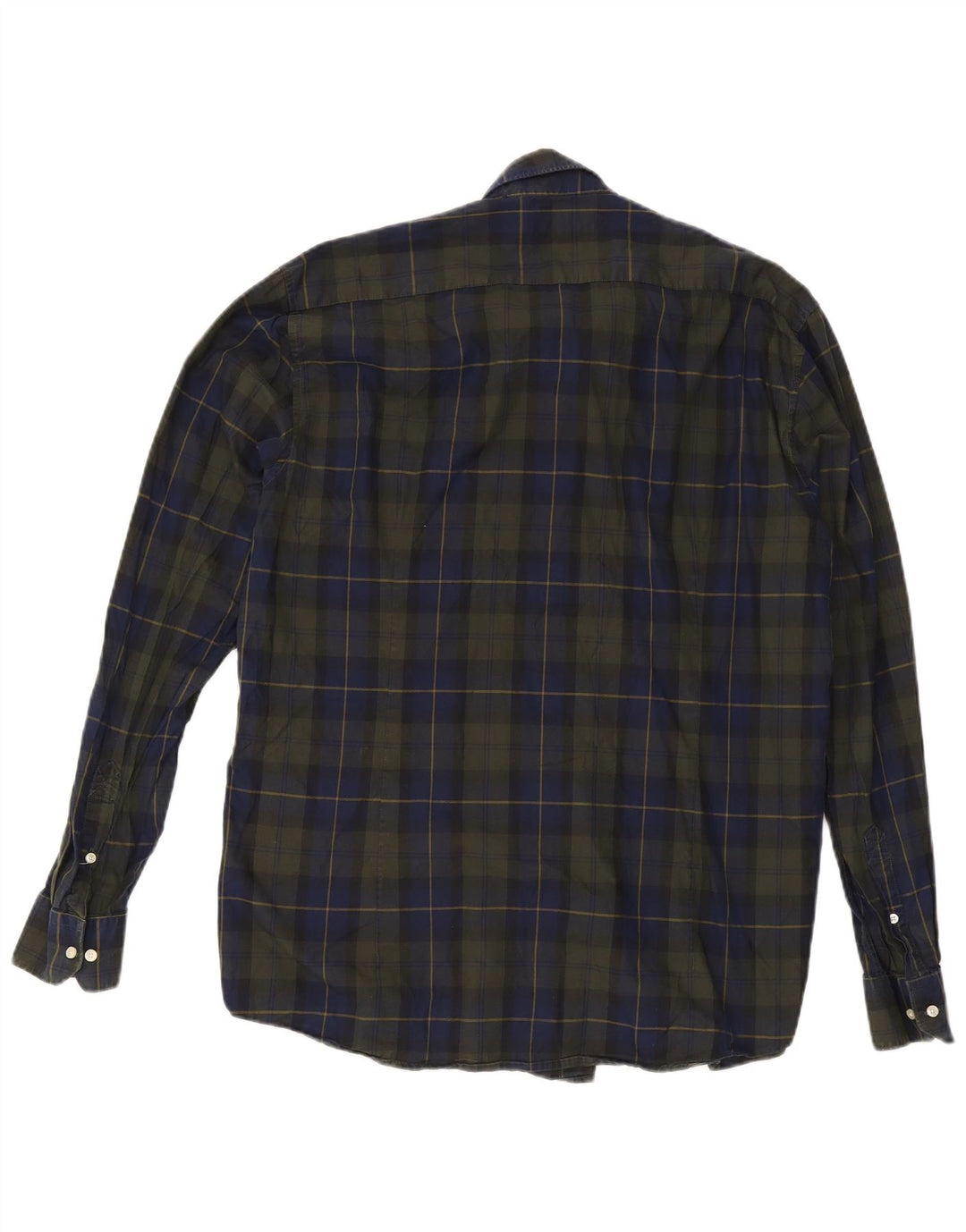 Camicia Barbour da uomo su misura 2XL a quadri verdi