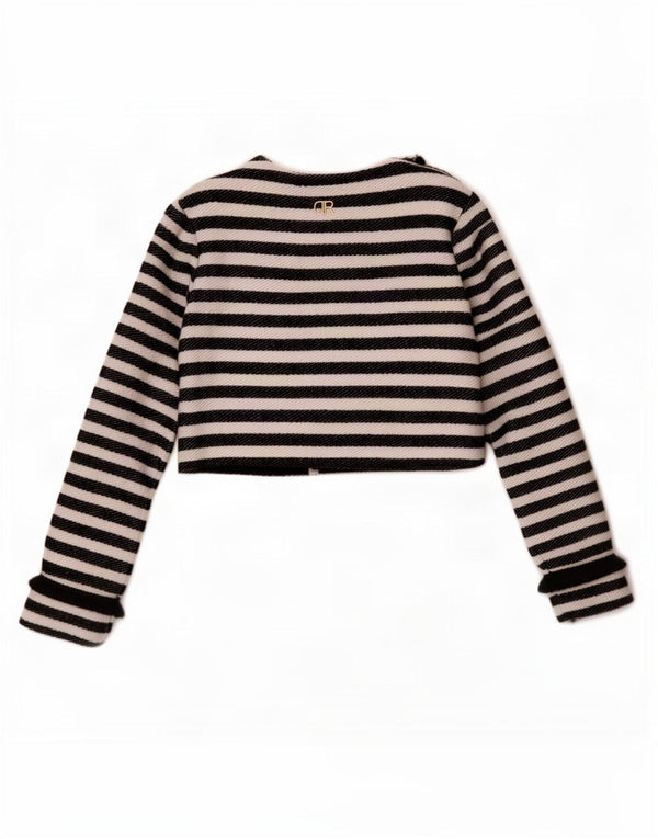 Giacca Bolero da donna Denny Rose IT 42 Poliestere a righe bianche medie