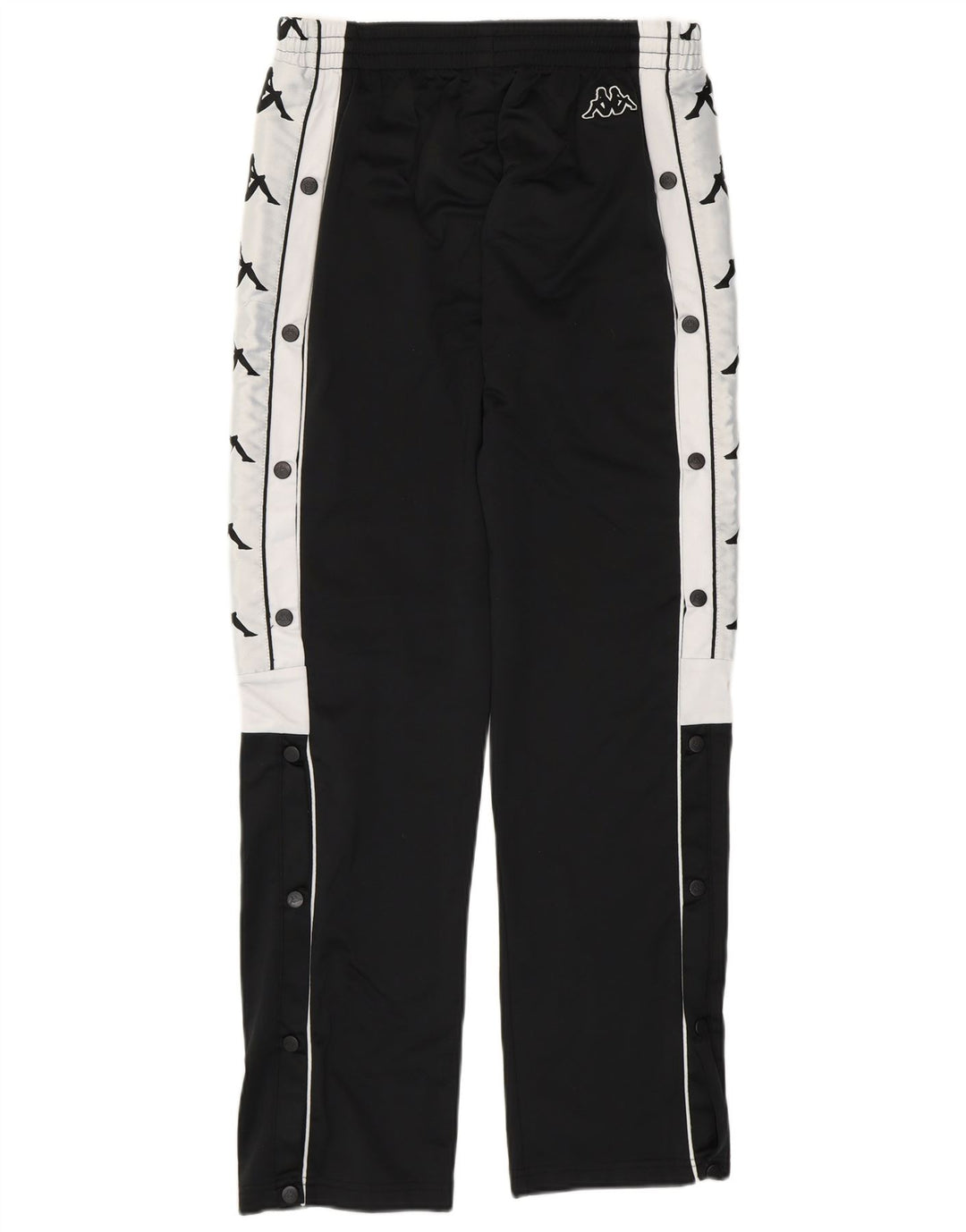 Kappa Pantalon de Survêtement Graphique Homme Petit Noir Polyester