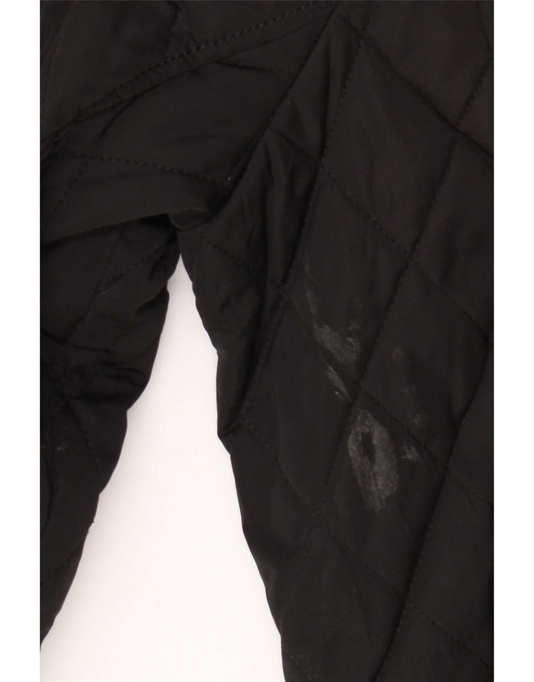 Zara Veste matelassée pour homme UK 38 Medium Noir Polyester