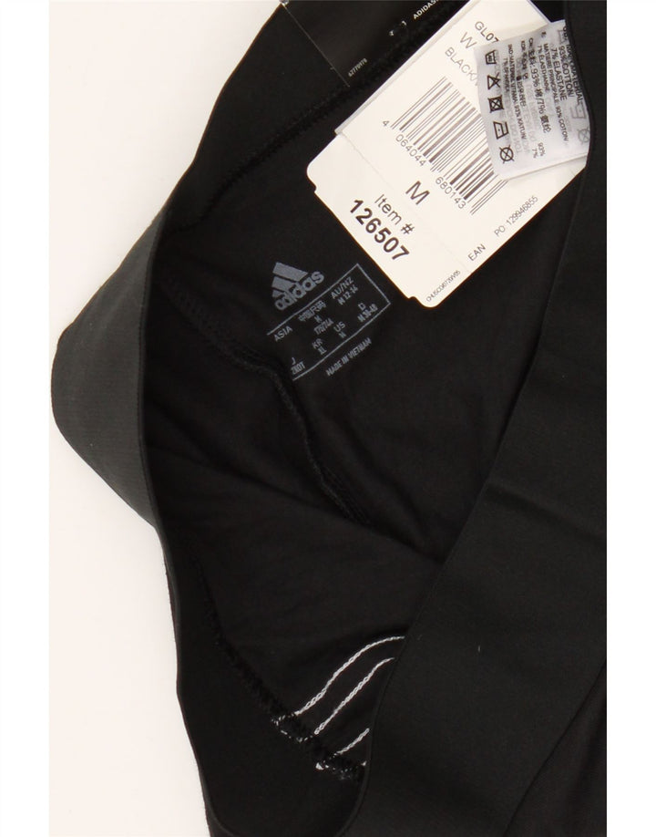 Leggings Adidas Donna UK 12/14 Medio Nero