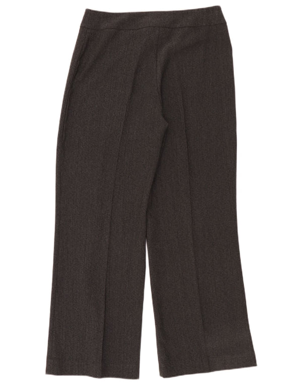 Via Veneto Damen-Freizeithose mit hoher Taille, UK 12, M, W30, L30, Grau