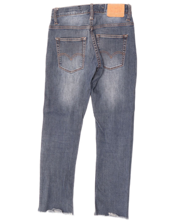 Levi's Boys 520 tilspidsede jeans 11-12 år W26 L26 blå bomuld