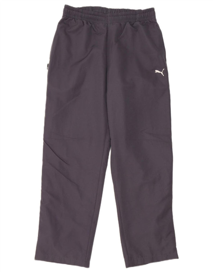 Puma Mens Tracksuit Trousers Medium  Grey Polyester