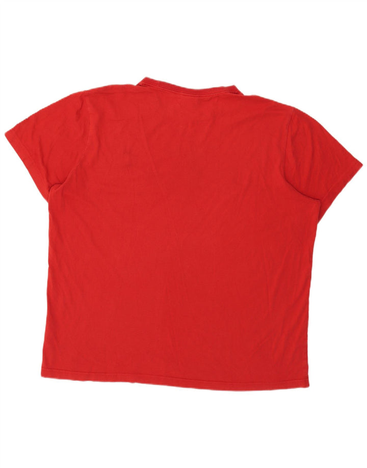 Puma Mens Graphic T-Shirt Top XL Red