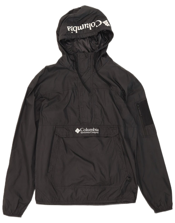 Giacca antipioggia da uomo con cappuccio Columbia Columbia UK 36 Small Poliestere nero