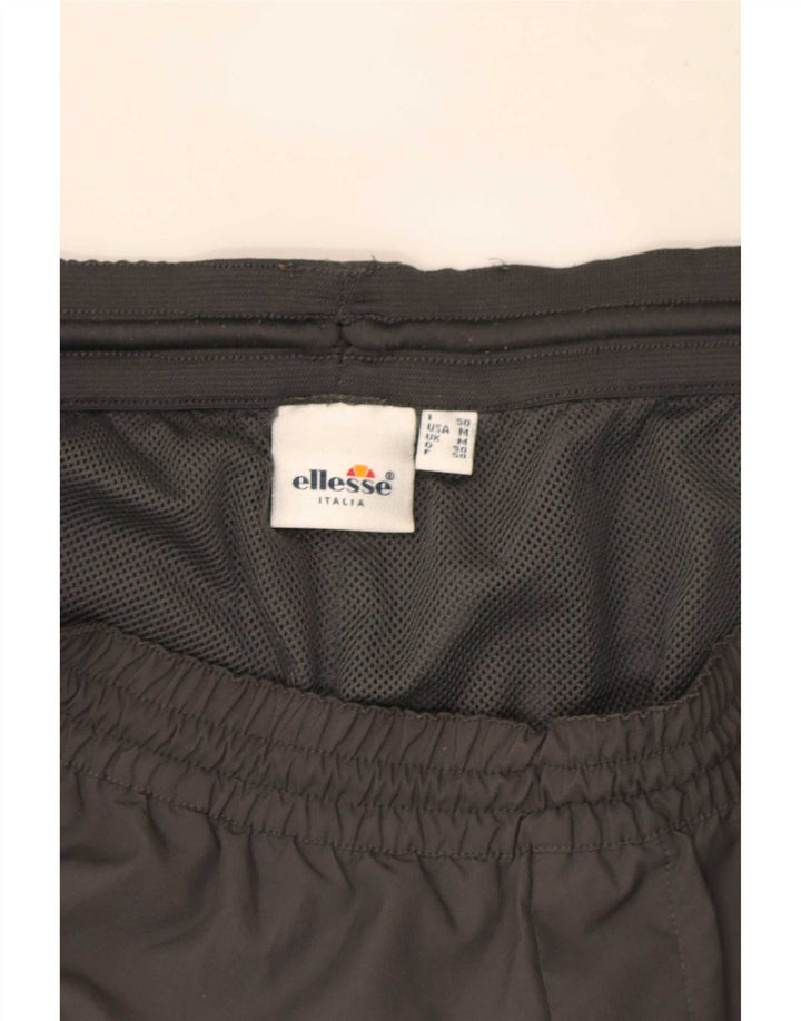Ellesse Mens Tracksuit Trousers Medium Grey Striped