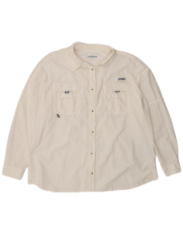 Columbia Chemise de voyage homme 2XL Blanc Nylon