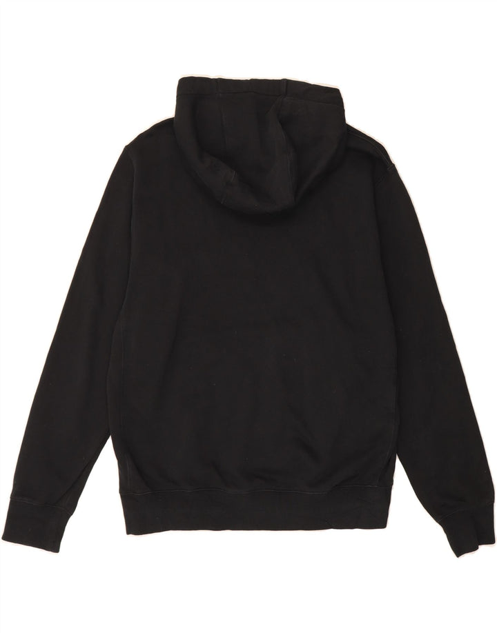 NIKE Mens Hoodie Jumper Medium Black Cotton Vintage Nike and Second-Hand Nike from Messina Hembry 