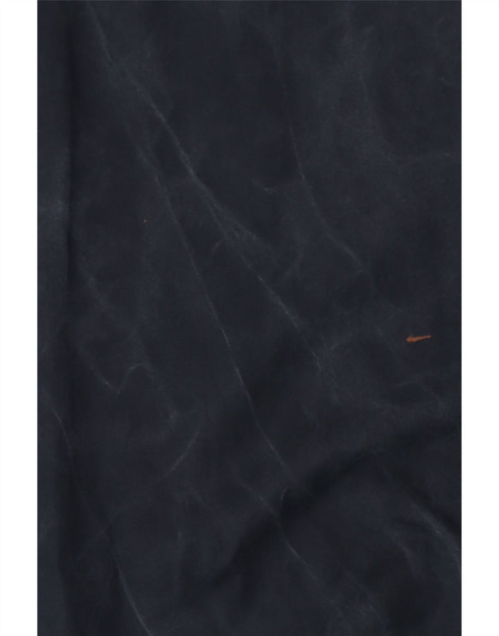 French Connection Womens Maxi Dress UK 14 Medium Navy Blue Lyocell