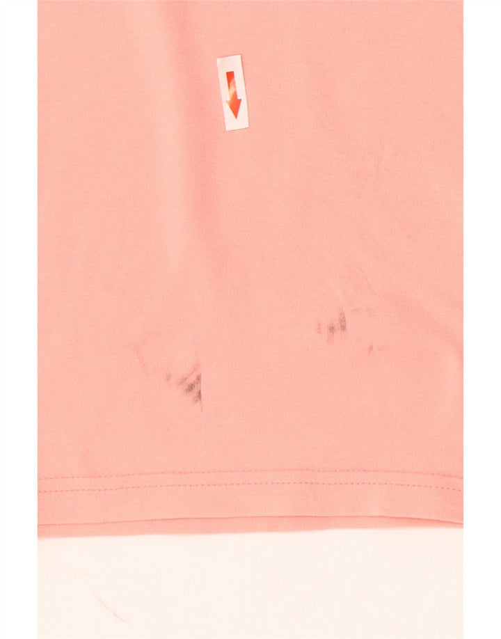 Puma Womens Polo Shirt UK 14 Large Pink