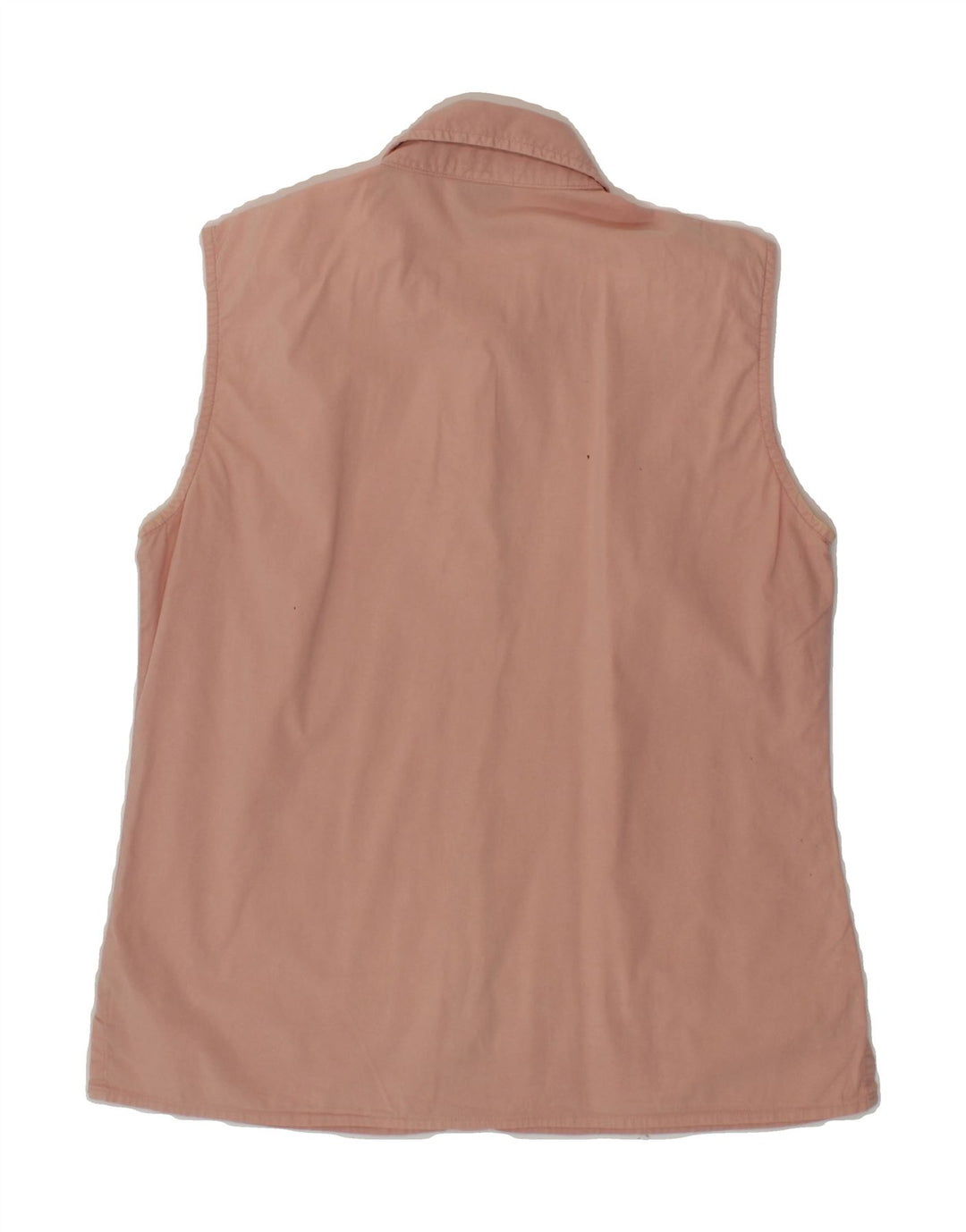 THINK PINK Womens Sleeveless Shirt Blouse UK 14 Medium Pink Vintage Think Pink and Second-Hand Think Pink from Messina Hembry 