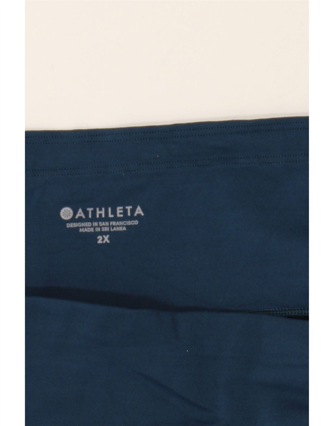 ATHLETA Womens Capri Leggings UK 20 2XL  Blue Nylon Vintage Athleta and Second-Hand Athleta from Messina Hembry 