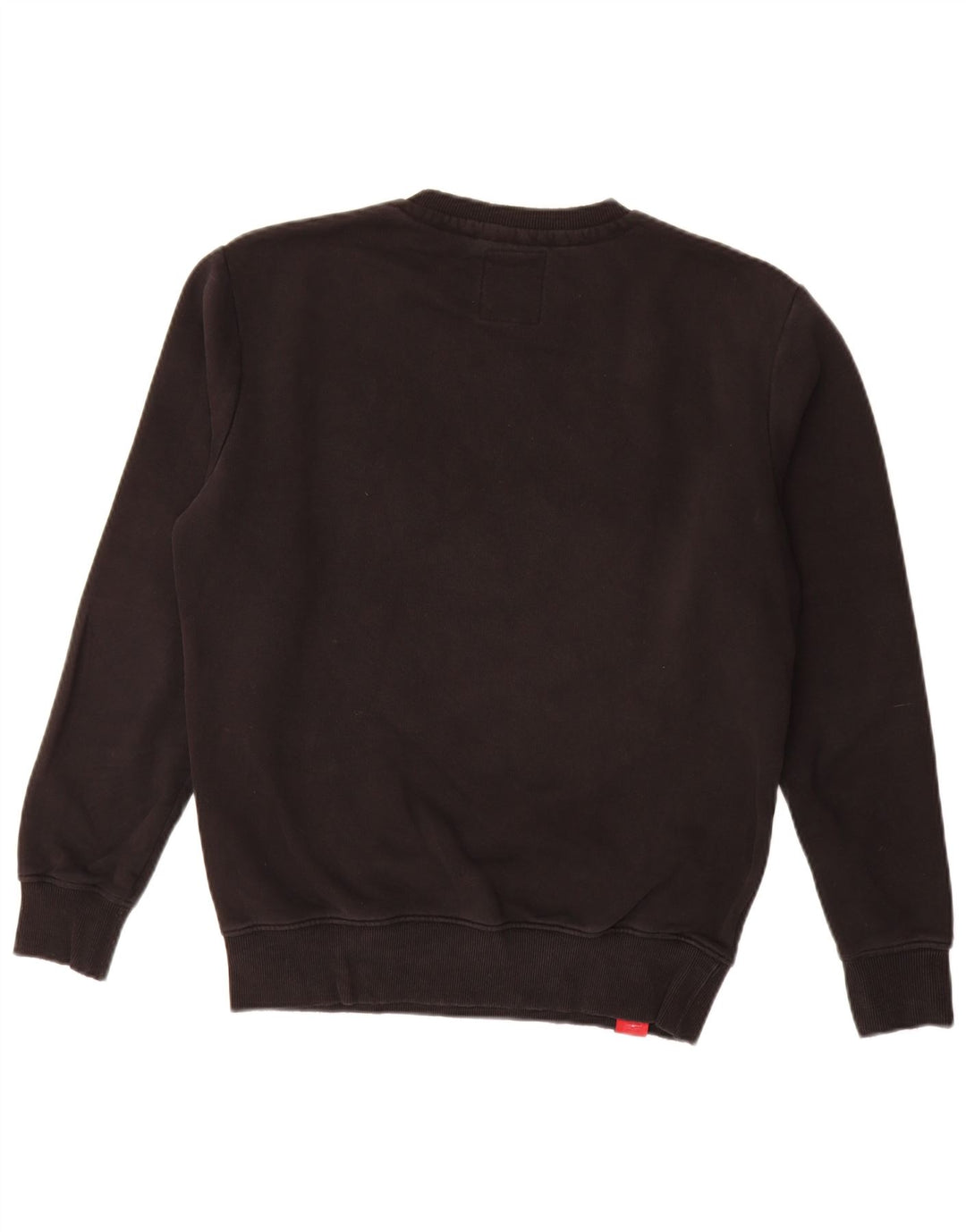 Alpha Industries Mens Graphic Sweatshirt Jumper Small Black