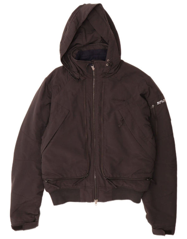 Woolrich Ανδρικό μπουφάν με κουκούλα Bomber padded UK 38 Medium Black