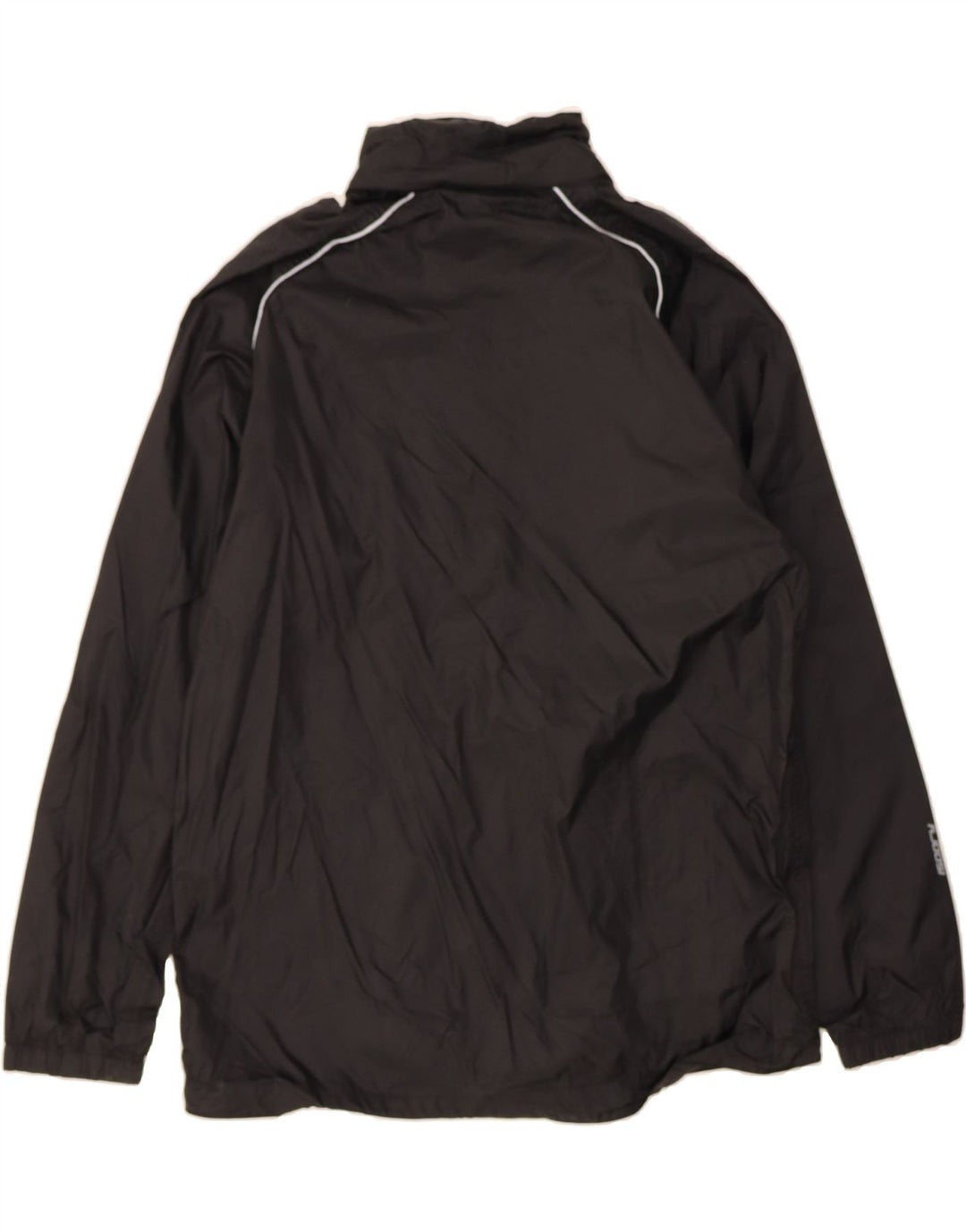 MOUNTAIN WAREHOUSE Mens Rain Jacket UK 38 Medium Black Nylon Vintage Mountain Warehouse and Second-Hand Mountain Warehouse from Messina Hembry 