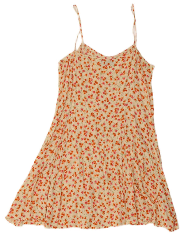 Rochie de soare pentru femei Onyx UK 4 XS Bej Floral