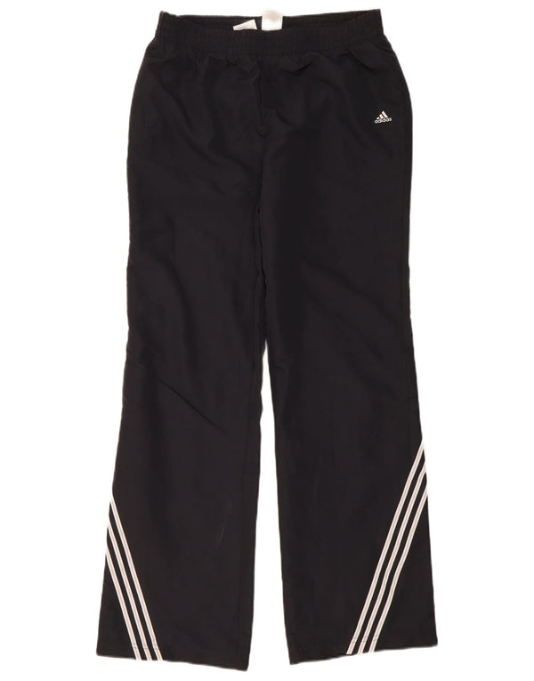 Adidas Womens Tracksuit Trousers UK 16 Large Grey Polyester