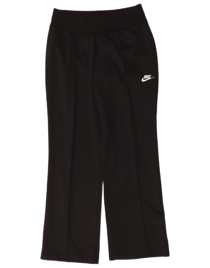 Nike női tréningnadrág UK 10/12 közepes fekete poliészter