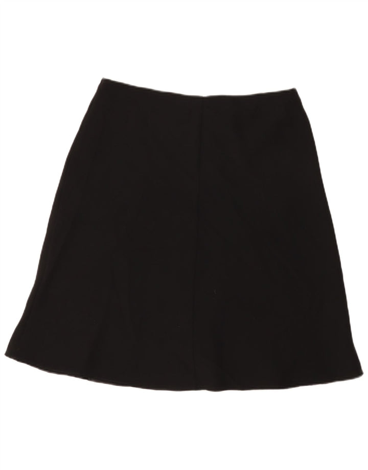Marks & Spencer Womens A-Line Skirt UK 14 Large W32  Black Polyester