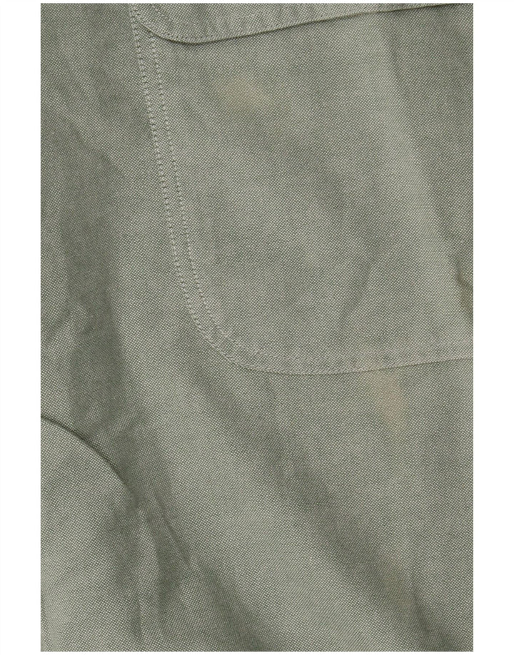 Timberland Mens Shirt Medium Green Cotton
