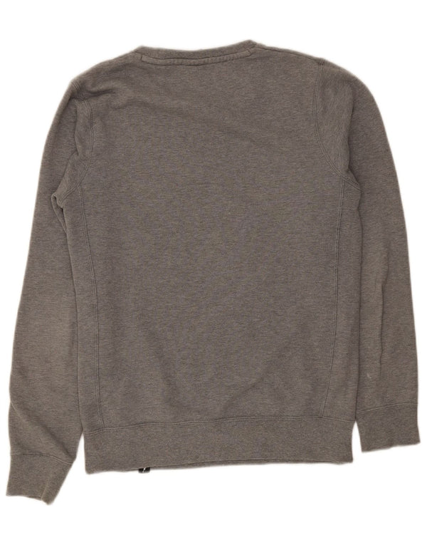Nike Herren-Sweatshirt mit Grafik, XS, graue Baumwolle