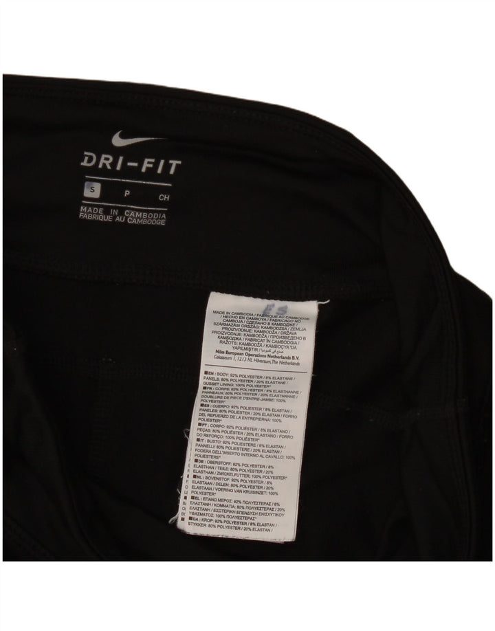 Leggings Nike Dri Fit Feminino UK 8 Pequeno Poliéster Preto