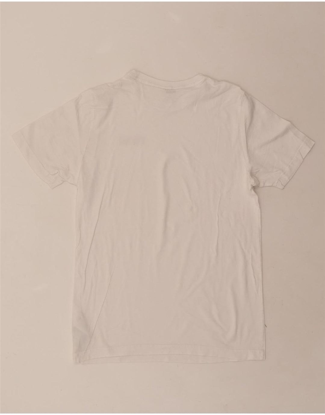 PUMA Mens T-Shirt Top Small White Cotton Vintage Puma and Second-Hand Puma from Messina Hembry 