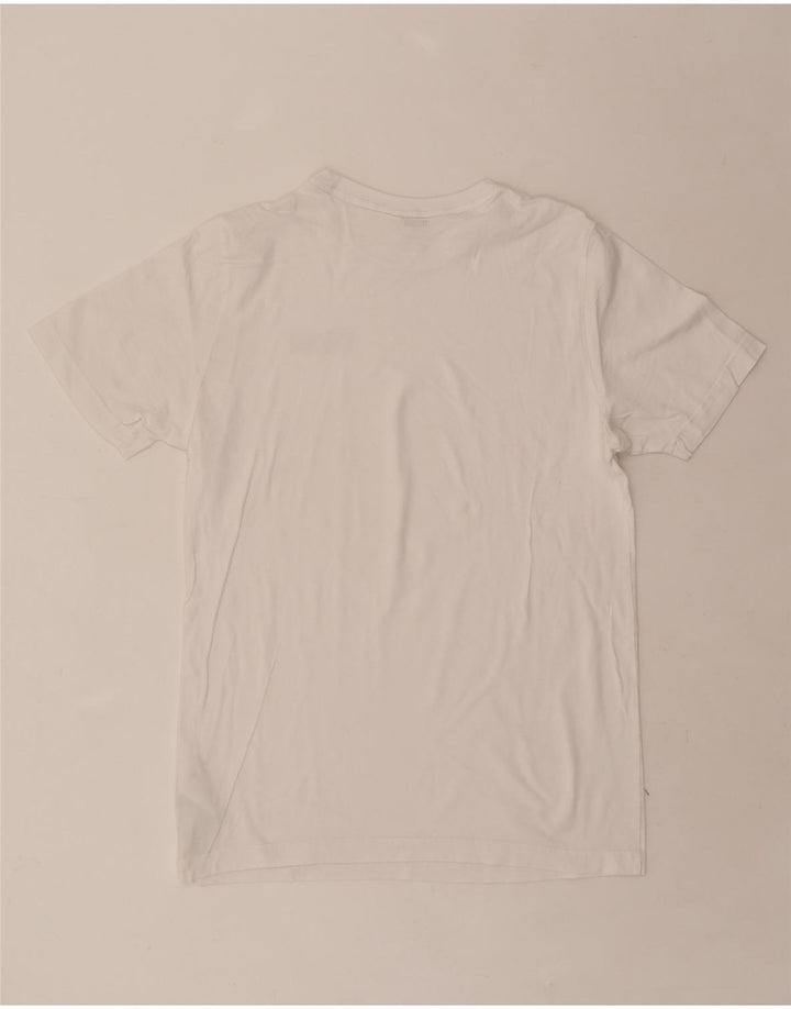 PUMA Mens T-Shirt Top Small White Cotton Vintage Puma and Second-Hand Puma from Messina Hembry 