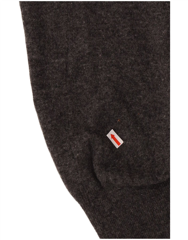 Fred Perry Mens Vest Tank Top Medium Grey Wool