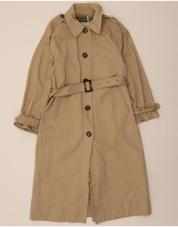 Trench oversize da donna Barbour UK 8 piccolo Beige