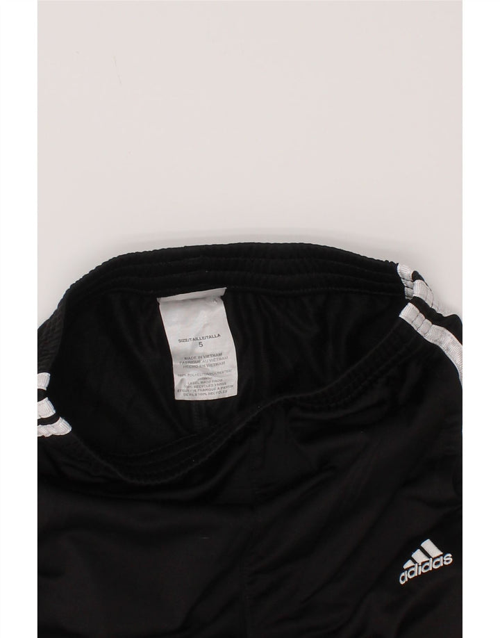 Adidas Drenge træningsbukser 4-5 år Sort polyester