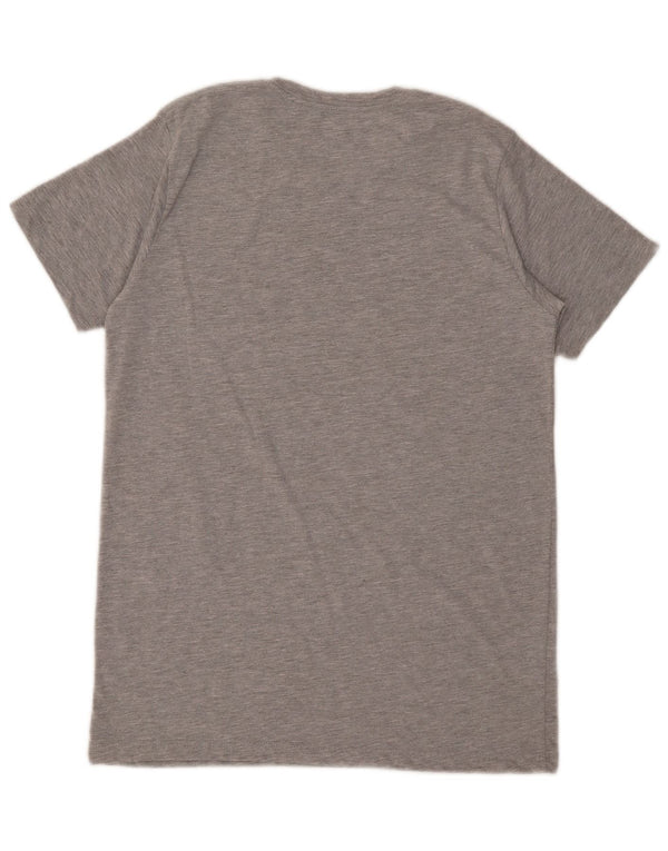 Hard Rock Cafe Innsbruck T-Shirt Graphique Homme Gris Moyen Coton