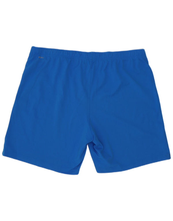 Puma Pantalones cortos deportivos para hombre 2XL Azul Poliéster Deportes