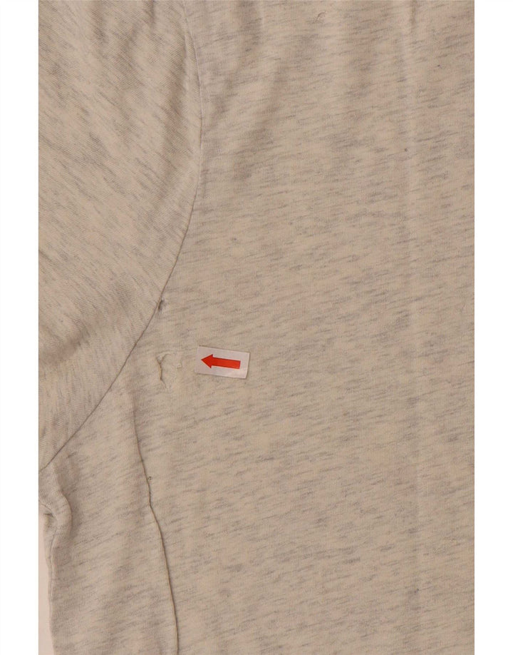 PEPE Jeans Mens Regular Fit Graphic T-Shirt Top Medium Grey Cotton