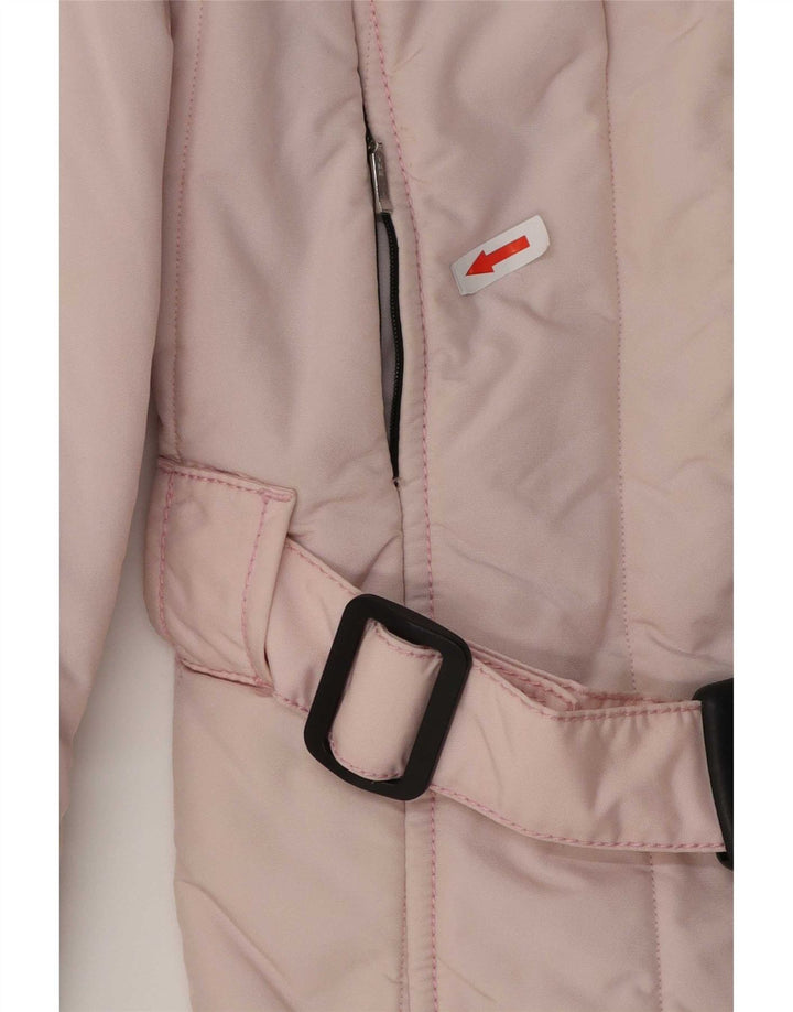Refrigiwear Chaqueta impermeable para mujer UK 40 Poliamida rosa mediana