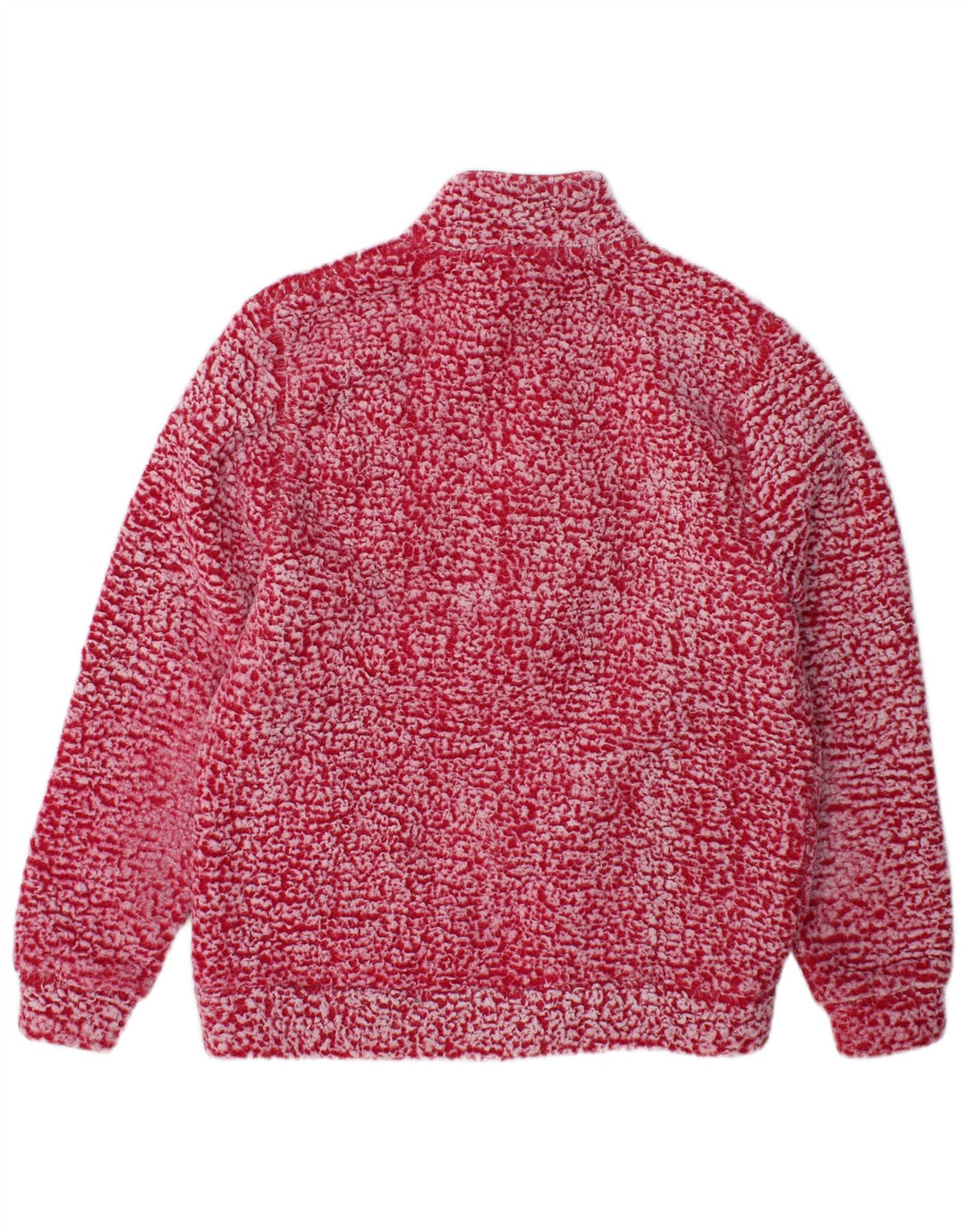 Umbro Womens Fleece Jacket UK 18 XL Red Flecked Polyester